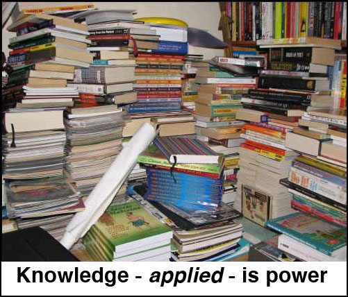 Knowledge applied is power